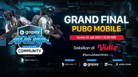 Jadwal dan Live Streaming Grand Final GoPay Arena Level Up Community PUBGM di Vidio, Kamis 22 Juli 2021. (Sumber : dok. vidio.com)