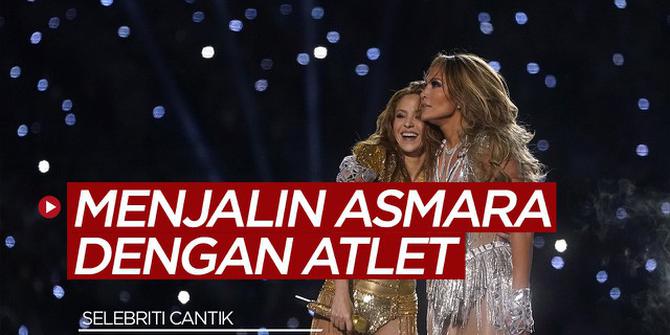 VIDEO: Shakira, Jennifer Lopez dan 2 Selebriti Cantik yang Menjalin Asmara dengan Atlet Olahraga