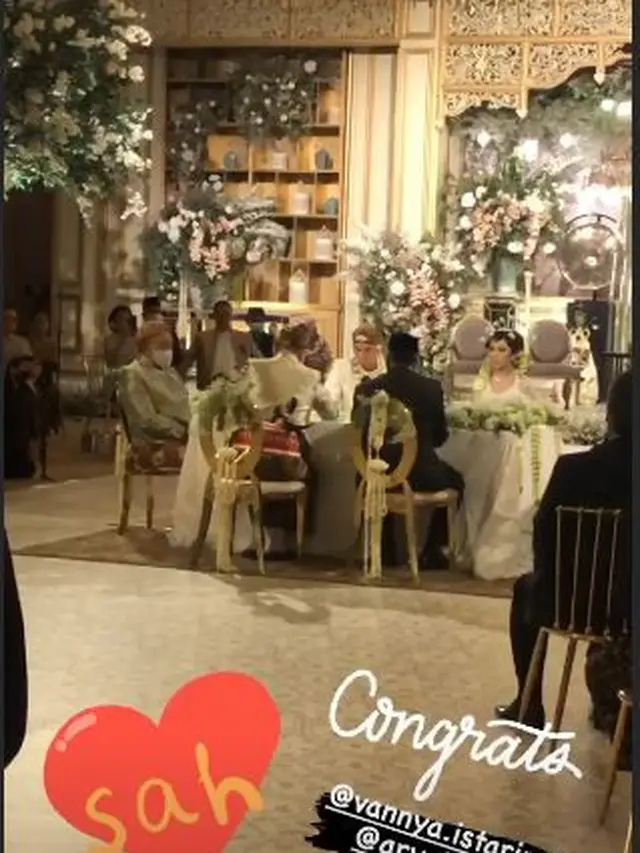 7 Potret Akad Nikah Arya Bakrie dan Vannya Istarinda, Megah dan Usung Adat Jawa