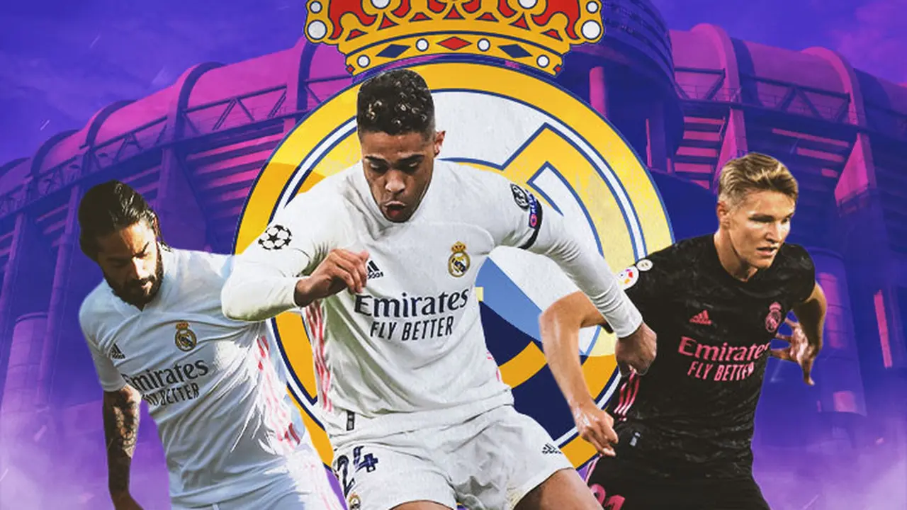 Real Madrid - Isco, Mariano Diaz, Martin Odegaard