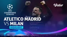 Berita video highlights laga matchday 5 Grup B Liga Champions 2021/2022, Atletico Madrid vs AC Milan, yang berakhir dengan skor 0-1, Kamis (25/11/2021) dinihari WIB.