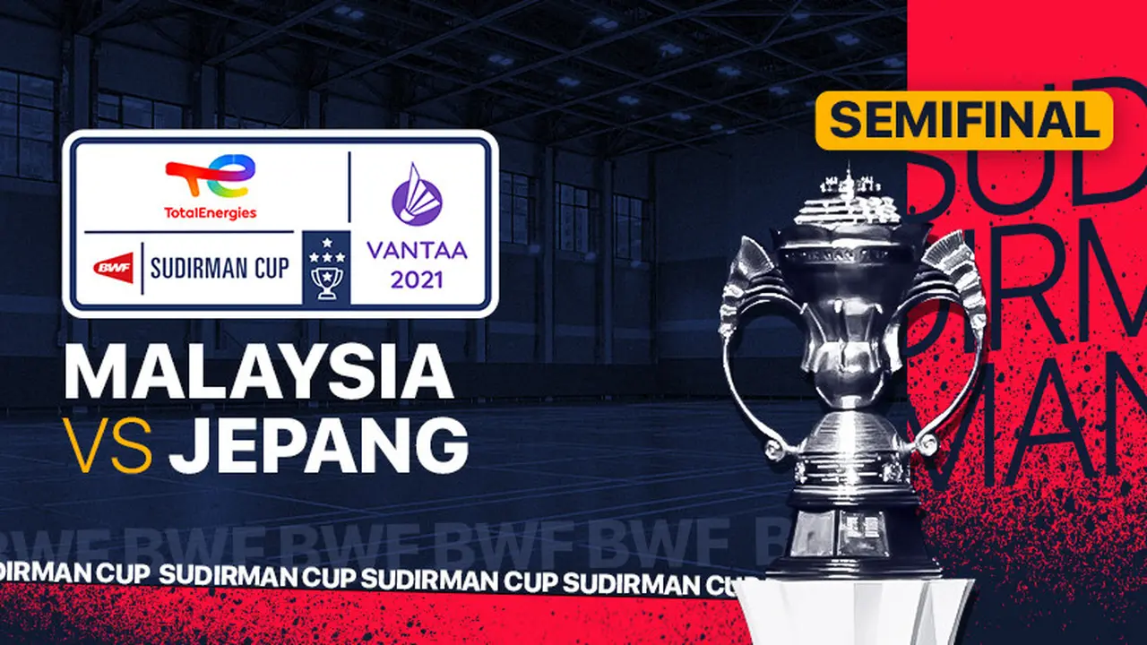 Piala Sudirman 2021 : Malaysia vs Jepang