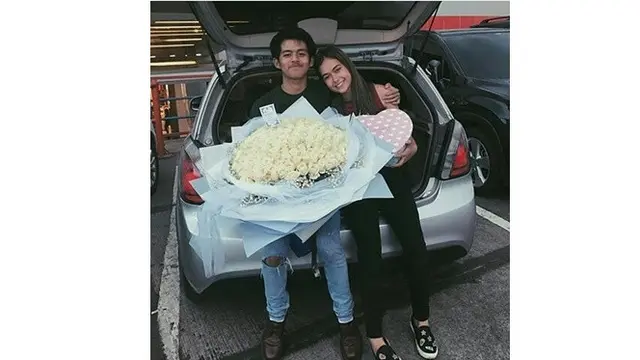 6 Potret Kebersamaan Rebecca Klopper dan Rizky Pahlevi saat Masih Pacaran