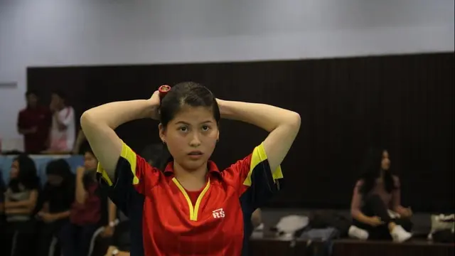 6 Potret Mitzi Abigail Saat Jadi Atlet Badminton, Calon Istri Anthony Ginting