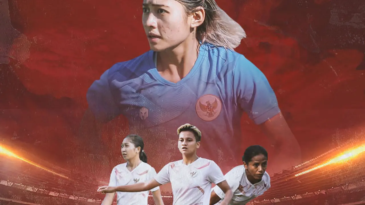 Timnas Indonesia Putri - Octavianti Dwi Nurmalita, Zahra Muzdalifah, Carla Bio Pattinasarany, Baiq Amiatun Shalihah