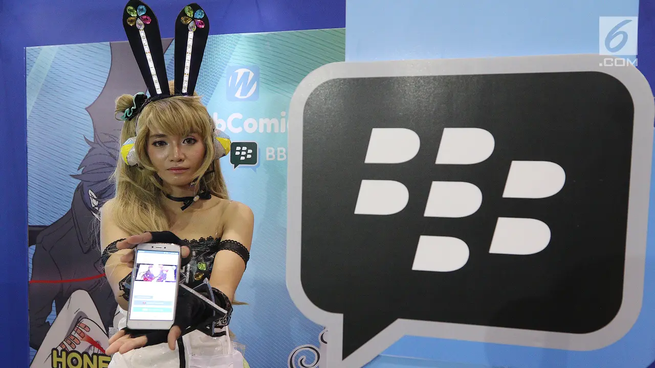 Serunya bermain Webcomics for BBM di Popcon Asia 2017