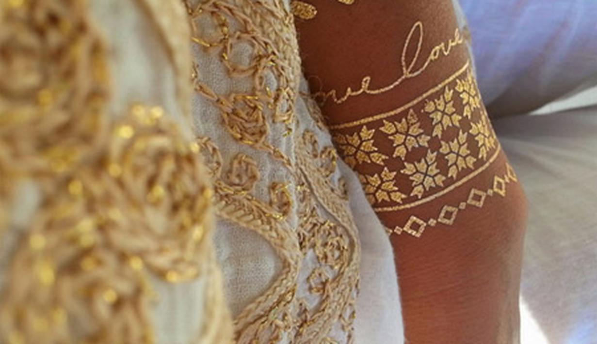 12 Model Tato  Emas Temporary Yang Keren  dan Mewah Page 1 