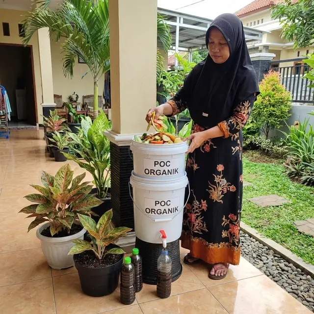 Mengolah Sampah Organik Dapur di Rumah Lahan Terbatas