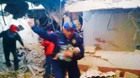 Di Balik Foto Dramatis Suarez Pahlawan Bayi Ledakan Gas Meksiko