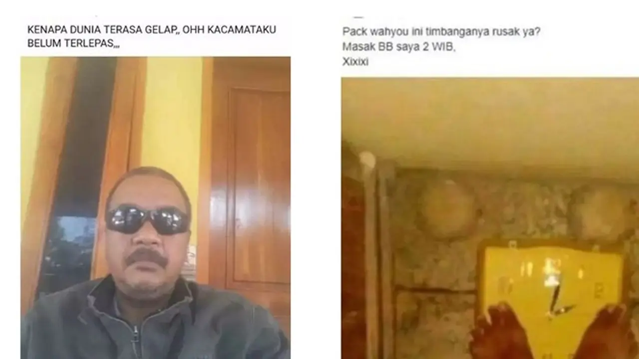 6 Status Facebook Bapak-Bapak Berusaha Lucu Ini Berujung Garing