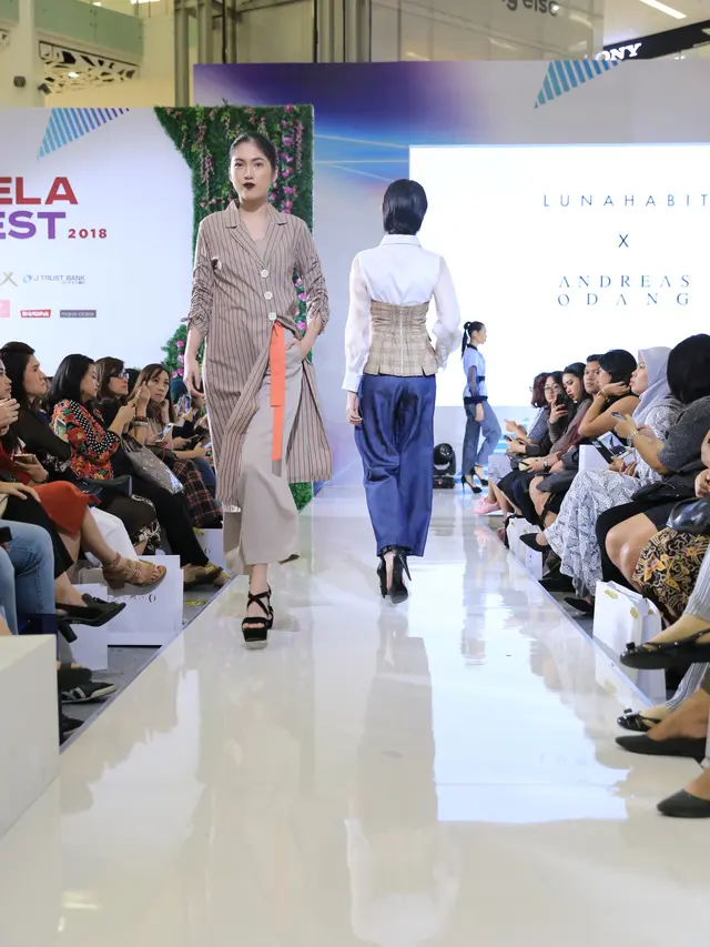 Inspirasi Busana Perempuan Modern dari Luna Habit x Andreas Odang di Fimela Fest 2018