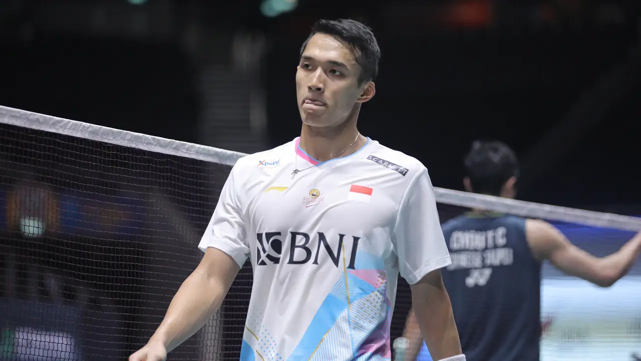 Jonatan Christie - Singapore Open 2024 - Bulu Tangkis