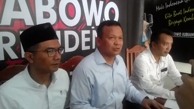 Salah satu anggota TKN Prabowo - Sandiaga Uno, Edhi Prabowo saat menyambangi Garut beberapa waktu lalu