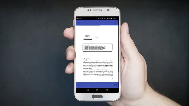 Tampilan antarmuka pengguna aplikasi iPusnas. Liputan6.com/Mochamad Wahyu Hidayat