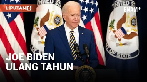 VIDEO: Joe Biden Ulang Tahun ke-81, Sandang Predikat Sosok Tertua Sebagai Presiden Amerika Serikat