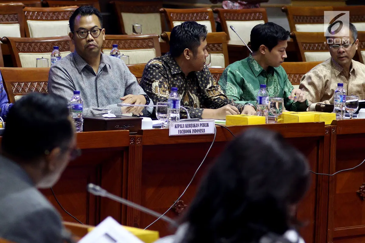 Facebook Indonesia Rapat Dengar Pendapat dengan Komisi I