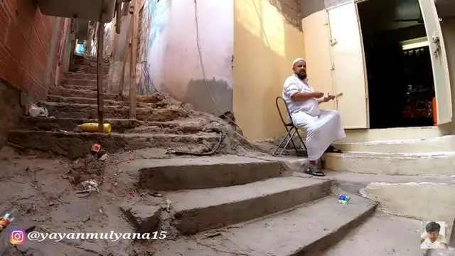 Potret pemukiman kumuh di Makkah