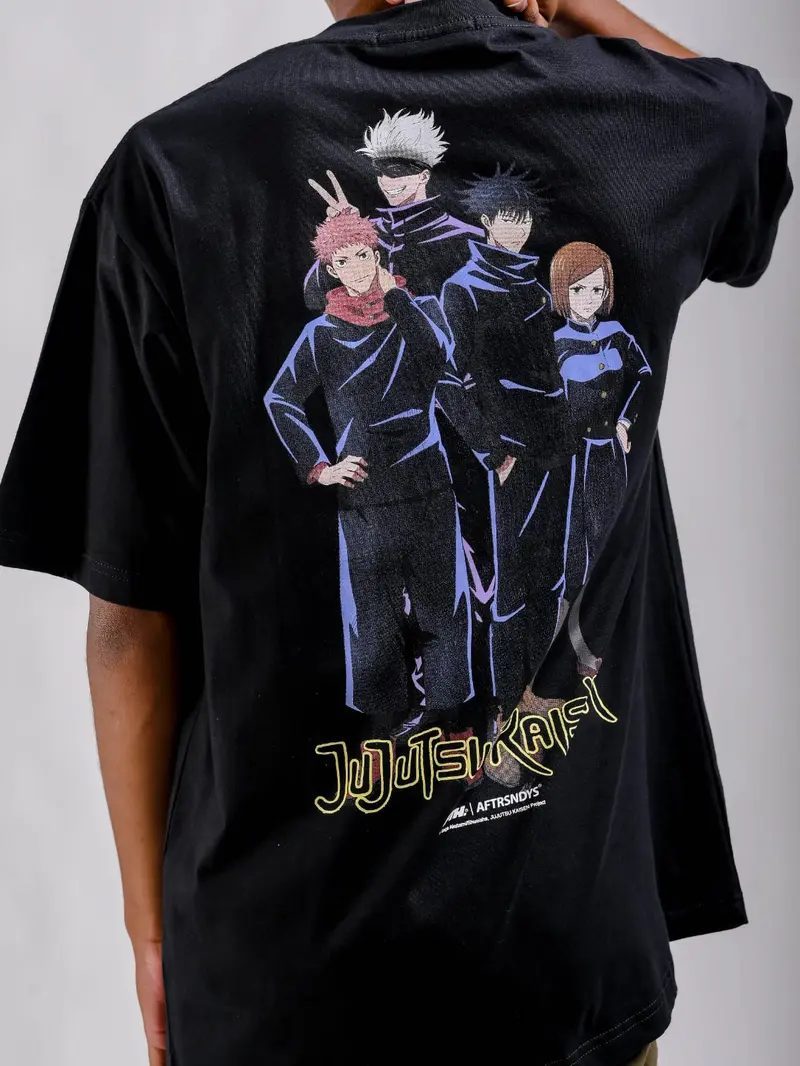 Brand Clothing asal Tangerang Kolaborasi dengan Serial Komik Anime Jepang Jujutsu Kaisen dan Evangelion