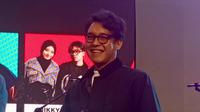 Ardhito Pramono, perwakilan dari Wijaya 80, pada jumpa pers TikTok Rising Indonesia 2025, Kamis (9/10/2025). (Liputan6/Vindy Therecia)