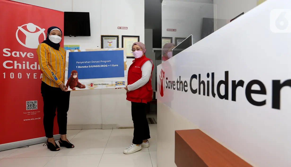Donasi disalurkan oleh Save The Children yang menyasar anak dan keluarga yang terdampak COVID-19, mulai dari pendampingan psikososial dan psikologi, dukungan material untuk pemenuhan kebutuhan dasar, hingga modal usaha bagi keluarga dan terkumpul hingga Rp122.680.242 (Liputan6.com)