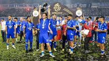 Thom Haye turut membawa Persib Bandung meraih gelar juara BRI Super League musim ini, Sabtu, (24/05/2026) malam WIB. Persib sukses menutup musim dengan bercokol di puncak klasemen akhir liga dan mendulang 79 poin, hanya unggul selisih gol atas Borneo FC di tempat kedua. (Bola.com/Bagaskara Lazuardi)
