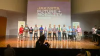 Penggiat olahraga sepeda Jakarta, Taufiq Supriadi, meraih penghargaan Jakarta Future Mobility dari Greenpeace dan Bike To work Indonesia.