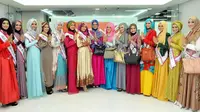 5 finalis yang lolos ke Putri Muslimah Indonesia 2015‬