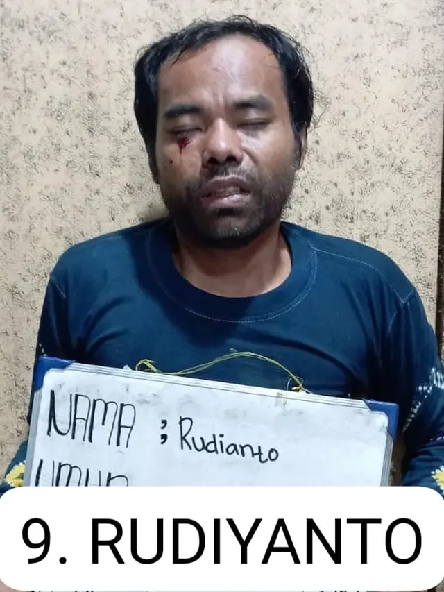 Identitas tahanan kabur RUDIYANTO