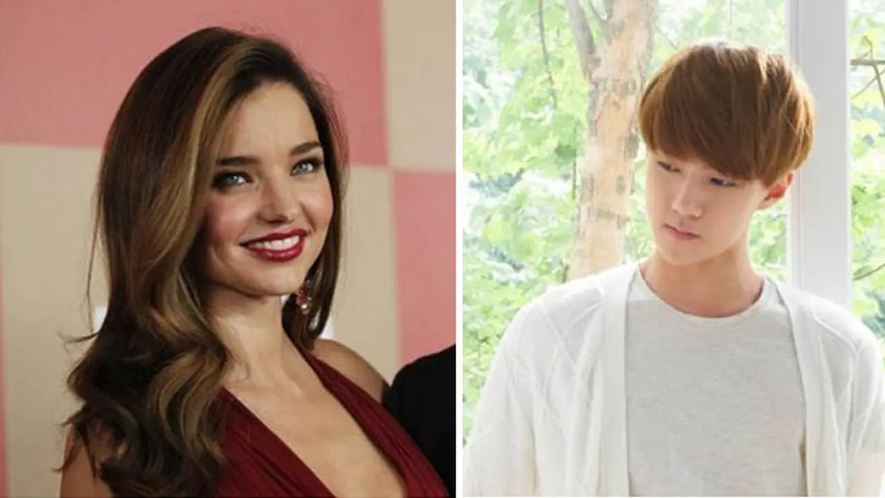 Miranda Kerr Follow Akun Instagram Sehun EXO, Tweeple Patah Hati