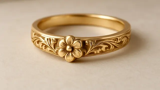 Model Cincin Emas Mewah Tapi Murah/Ilustrasi gambar oleh AI