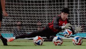 Cyrus Margono saat berlatih bersama Persija Jakarta. (Dok. Persija Jakarta)