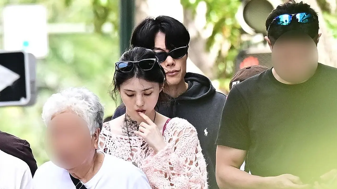 Dispatch menangkap kegiatan Han So Hee dan Ryu Jun Yeol di Hawaii. [Foto: Instagram/koreadispatch]