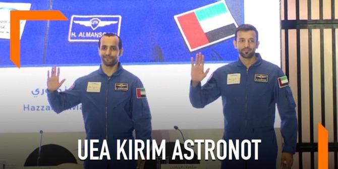 VIDEO: Uni Emirat Arab Kirim Astronot Pertama ke Luar Angkasa