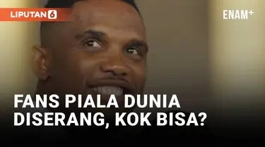 Presiden Federasi Sepak bola Kamerun Samuel Eto’o terlibat keributan dengan salah satu suporter di Qatar. Atas insiden ini eto’o meminta maaf kepada publik atas kejadian yang seharusnya tidak ia lakukan.