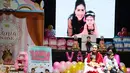 Kemeriahan terlihat dari pesta ulang tahun Vania yang digelar pada hari Minggu (17/9/2017) di Hotel Borobudur, Jakarta Pusat. Tema bernuansa warna Pink pun hadir di pesta ulang tahun gadis cilik itu. (Nurwahyunan/Bintang.com)