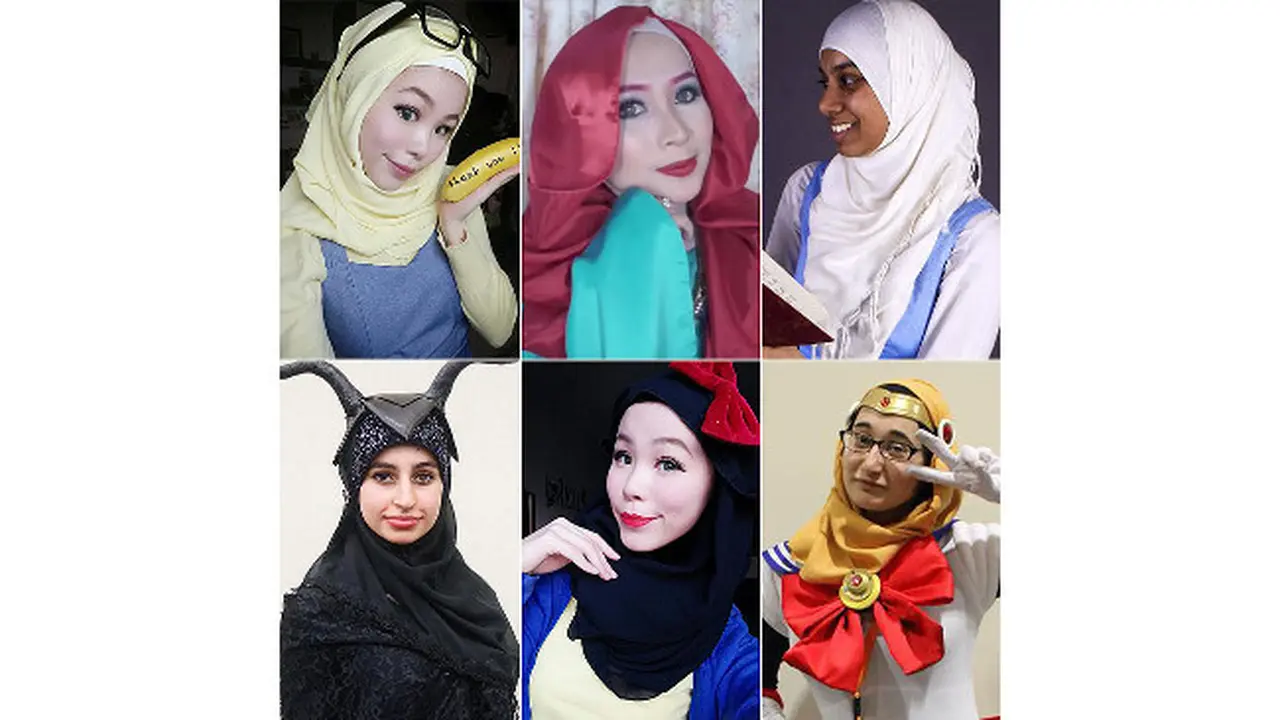 Inspirasi Kostum Halloween Nanti Bagi Pengguna Jilbab