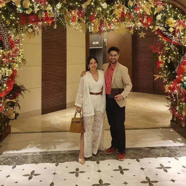 Chef Marinka dan suaminya Peter Lufting. (Foto: Instagram/rinrinmarinka)