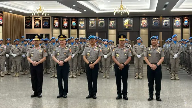 Bakti Damai Polri Jaga Pemilu dan Warga Afrika Tengah