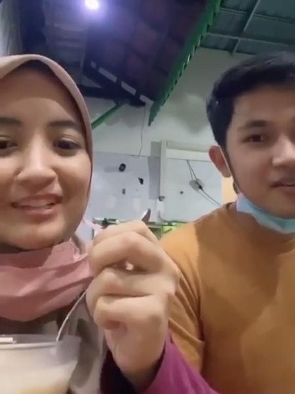 Arafah Rianti dan Jevi Santosa (Sumber: Instagram/@arafahrianti)