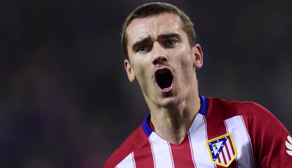 5. Antoine Griezmann (Atletico Madrid), 7 gol dari 1013 menit penampilan. (AFP/Javier Soriano)