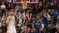Bangkit pada Kuarter Keempat, Raptors Atasi Perlawanan Hornets