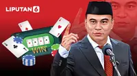 Banner Infografis Menkominfo Ultimatum Meta Bersihkan Konten Judi Online. (Liputan6.com/Abdillah)