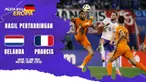 Motion Grafis hasil pertandingan Belanda Vs Prancis pada Sabtu (22/6/2024)