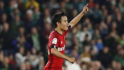 Sebagai pemain muda, pemampilan Kubo musim ini cukup impresif dengan catatan empat gol dan lima asis. (Foto/La Liga)