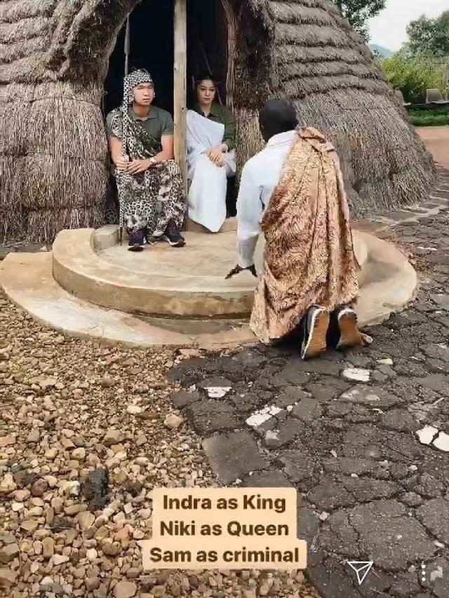 Potret Nikita Willy Belajar Budaya Nyungwe (sumber: instagram/nikitawillyofficial94)