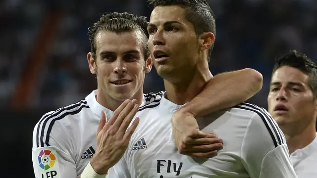 Gareth Bale dan Cristiano Ronaldo