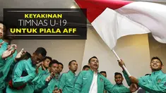 Video pelepasan Timnas Indonesia U-19 untuk Piala AFF U-19 2016 di Hanoi, Vietnam, pada Jumat (9/9).
