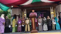 Ulama Perempuan Indonesia dan Menteri Agama Lukman Hakim Saifuddin. (Liputan6.com/Panji Prayitno)