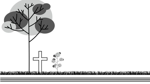 Ilustrasi berdukacita Kristen