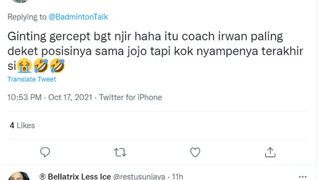 Juara Thomas Cup 2020, Momen Gemas Anthony Sinisuka Ginting Lompat dan Peluk Jonatan Christie Usai Taklukkan China